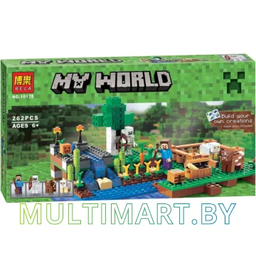 Конструктор Bela 10175 My World (262 детали)